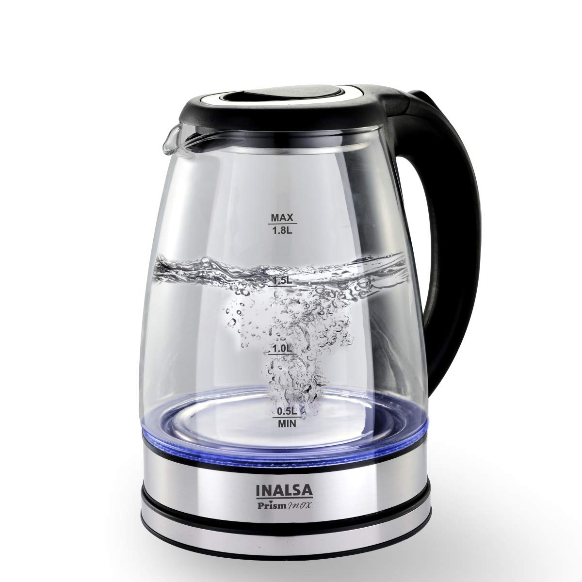 INALSA Electric Kettle for Hot Water 1.8 L Capacity